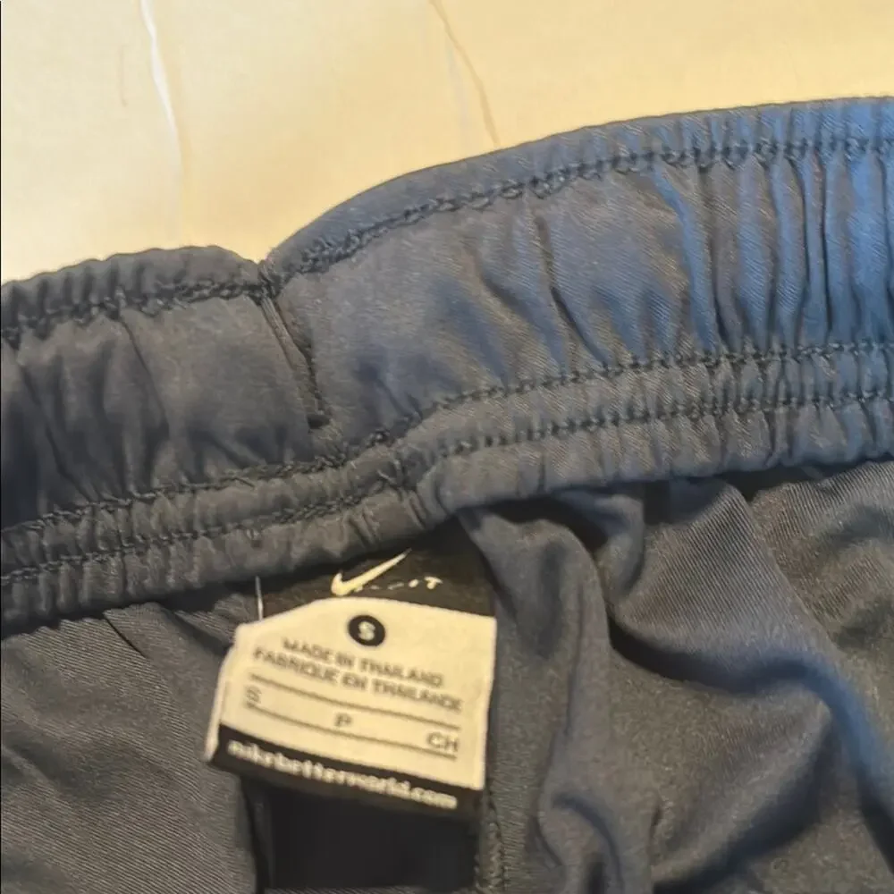 Nike Charcoal Pants with Bright Yellow Accents‎ Boys Size Small